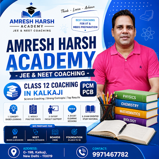 Visit Amresh Harsh Academy - JEE & NEET Coaching, DELHI post image