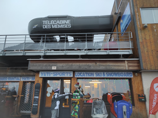 Yéti Sports location ski Thollon les Mémises télécabines Gallery - France