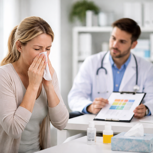 Constant sneezing, runny nose, cough or breathing trouble that just won’t go away can be a sign t… post image