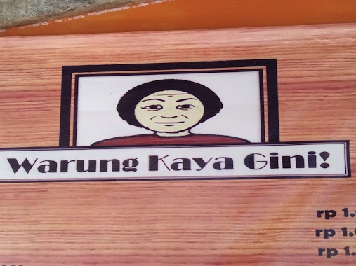 Warung Kaya Gini, Author: zuleyka maulida