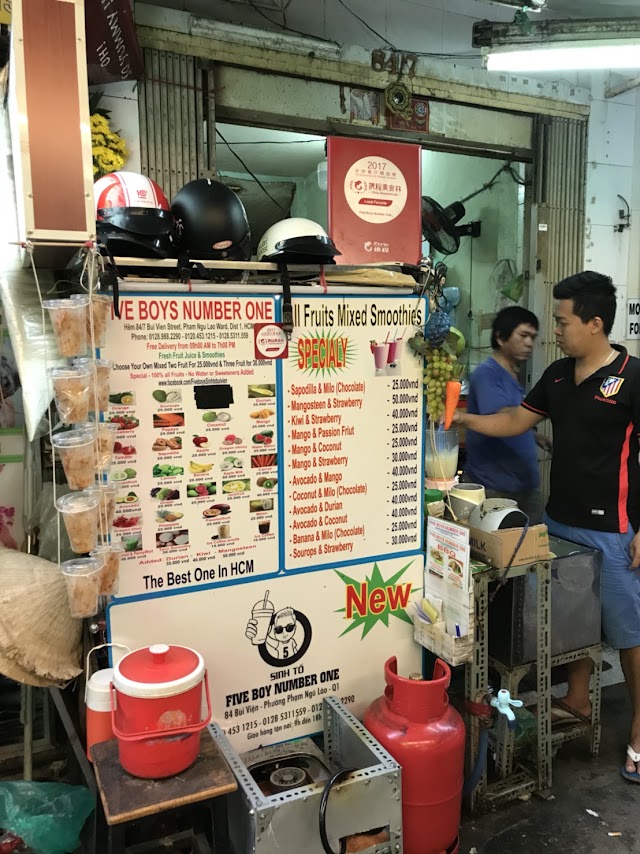 Five Boys Number One Smoothies
