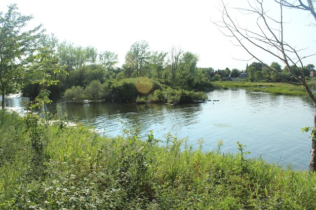 Place around image
