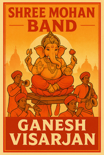 Shree mohan band - NAGPUR celibrat ganesh ji visrjan post image