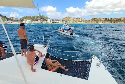 cabo blue trimaran boat