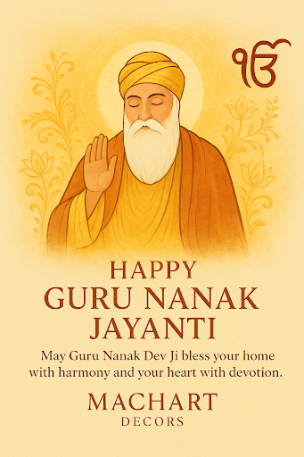 “On this Guru Nanak Jayanti, let’s embrace the path of truth, kindness, and service to humanity. post image