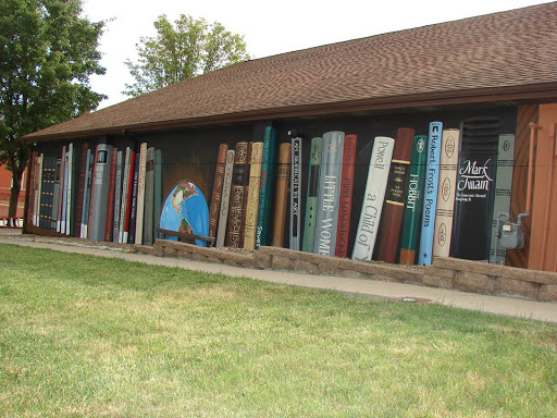 Bookshelf Murals Around The World Google Earth Community Forums