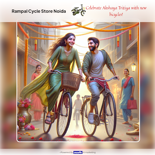 Celebrate Akshaya Tritiya with family & friends by bringing home new bicycles from Rampal Cycle S… post image