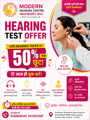 50% discount for all hearing test post image