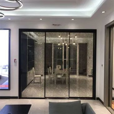 Profile aluminum sliding profile aluminum sliding door post image