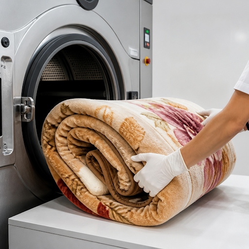 Need fresh, germ-free blankets without damaging the fabric? Quick laundry & dry cleaning in Mukhe…