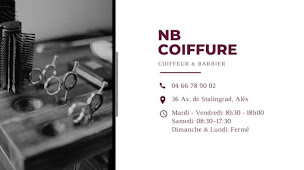 Photo n°1 de NB Coiffure à Alès (Salon de coiffure)