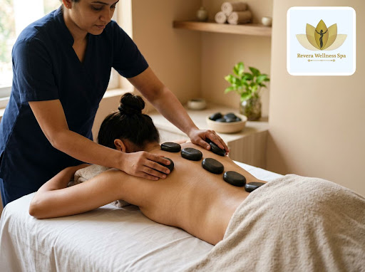 Melt away deep muscle tension and everyday stress with a soothing hot stone massage at Revera Wel… post image