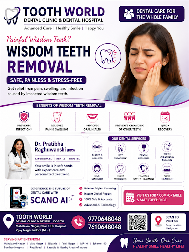 🦷 Wisdom Teeth Removal in Indore post image