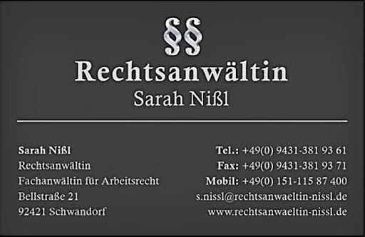 Rechtsanwältin Sarah Nißl Gallery - Germany