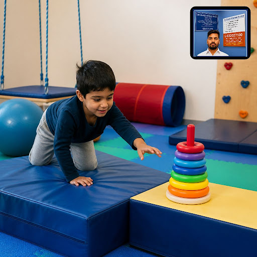 At Creative kids Rehabilitation centre Pvt Ltd in Devendra Nagar, Raipur, sensory integration is… post image