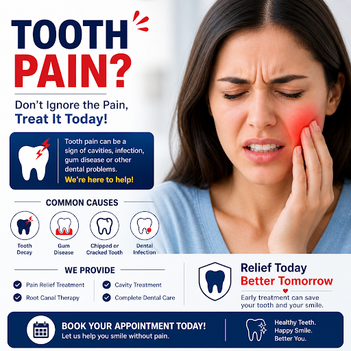Tooth Pain ? visit our clinc A2Z dental care in uttar pradesh post image