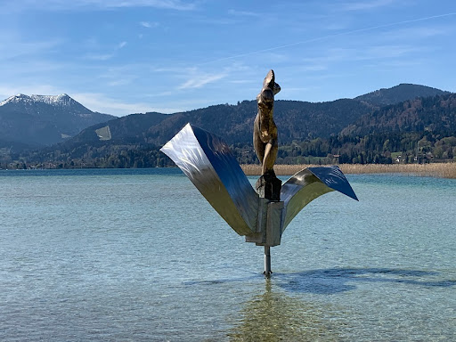 Skulptur im See - Thumbnail