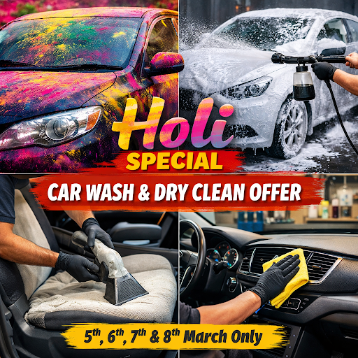 Holi Special Car Wash and Dry Clean Offer – After Holi Car post image