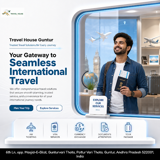 Explore exciting travel destinations with Travel House Guntur’s comprehensive tour packages. Rely… post image