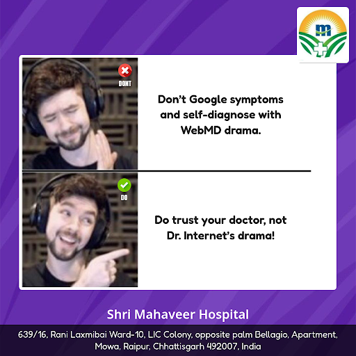 Self-diagnosing through WebMD can lead to unnecessary worry and confusion. Trusting your doctor e… post image