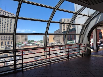 Times Square Grand River Avenue People Mover Station