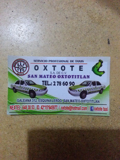 Base De Taxis Oxtote
