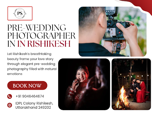 This promotional advertisement for PS Films highlights their professional services as a pre-weddi… post image