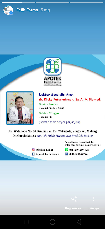 Photos of Apotek Fatih Farma dan Praktek Dokter