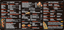 Menu Sushi et Kimchi Page 1