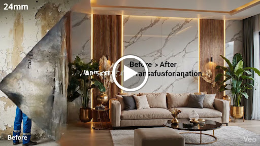 Turn Your Damp & Damaged Walls into Stunning Designer Walls! ✨