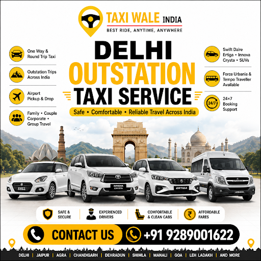 Looking for a reliable Delhi outstation taxi service for your next journey? We provide comfortabl… post image
