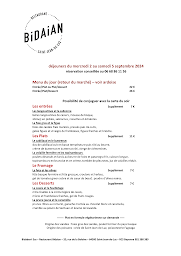 Photo n°20 de BIDAIAN à Saint-Jean-de-Luz (Service de cuisinier à domicile)