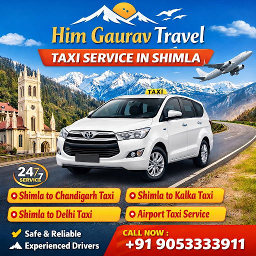 🚖 Him Gaurav Travel – Best Taxi Service in Shimla | 24/7 Available post image