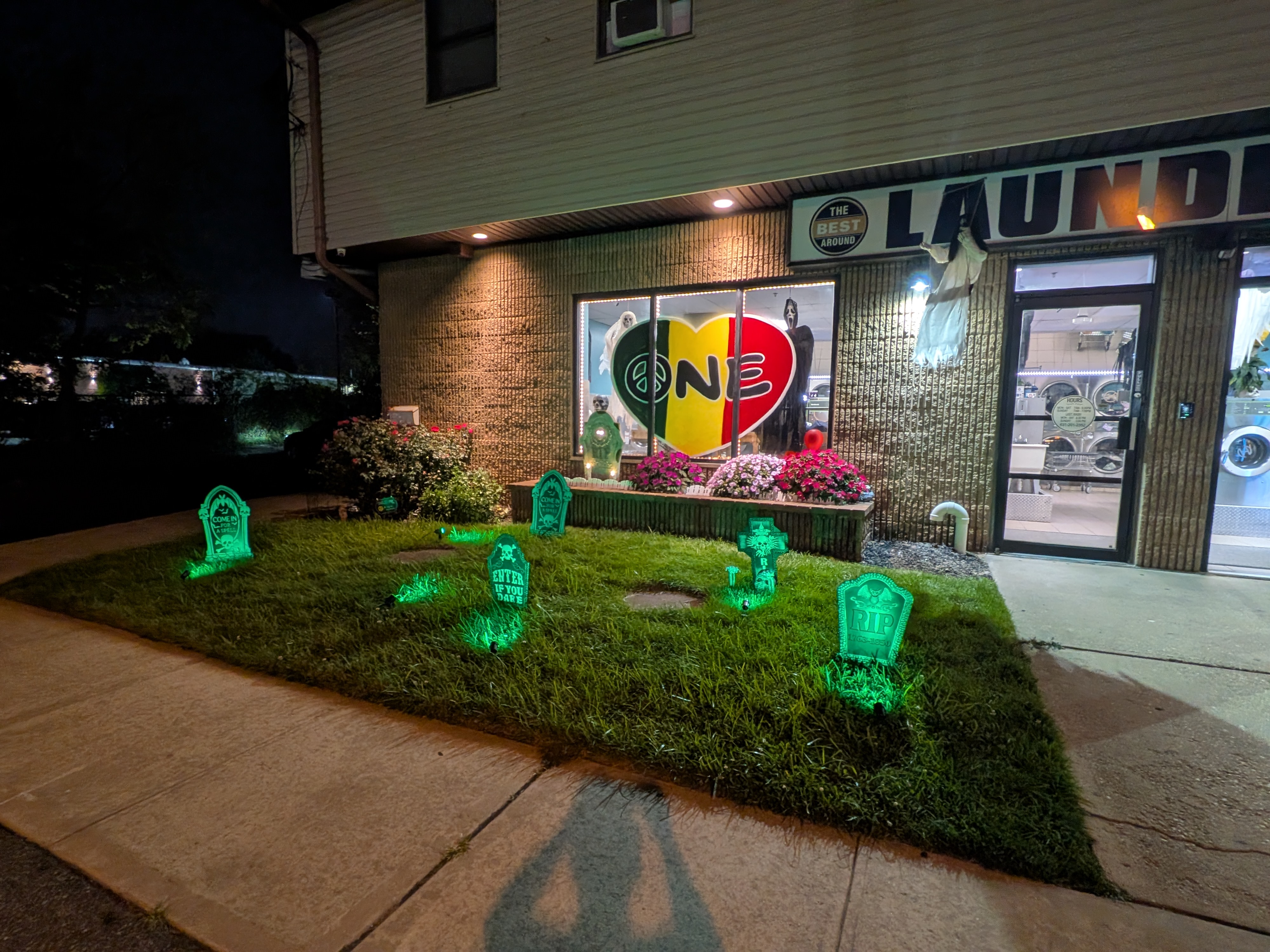 The Best Around Laundromat laundromat interior in Babylon, NY
