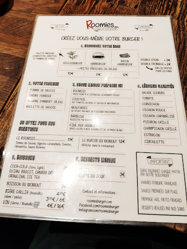 ROOMIES ETIENNE MARCEL - Burger Paris - Restaurant