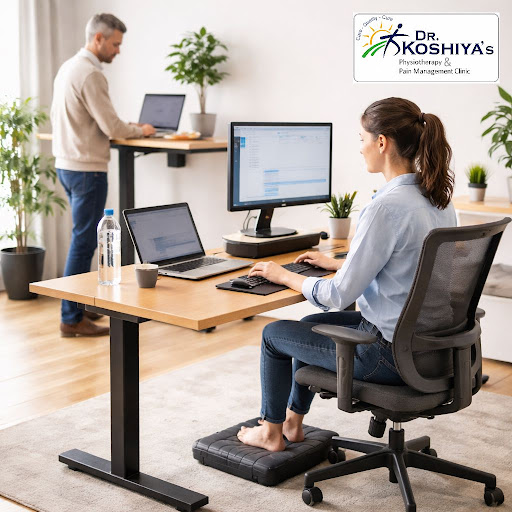 Small changes at your desk can prevent big problems in your neck, back and knees. At DR.KOSHIYA's…
