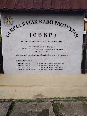 Gereja GBKP Kebayoran Lama, Author: Jefri Tamba