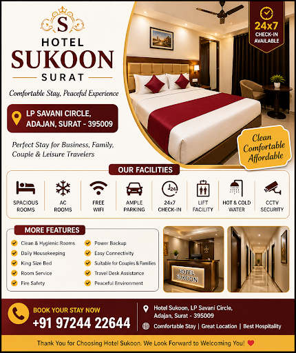Hotel Sukoon, Surat post image