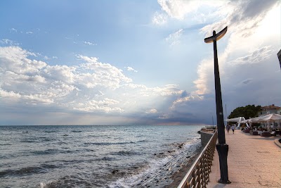 Dam and the seafront Nazario Sauro