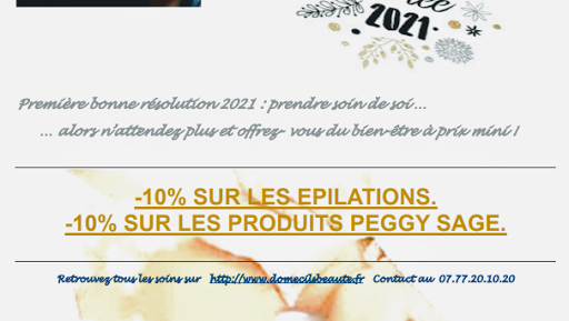 Dome & cils beauté - Estheticienne à domicile
