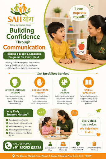 At Sahyog, we are dedicated to helping children achieve their developmental milestones through pe… post image