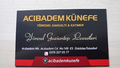 Acıbadem Künefe