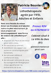 Photo n°8 de Patricia Bouvier - Lithothérapeute Agrée I.F.E.P. à La Ville-du-Bois (Centre de bien-être)