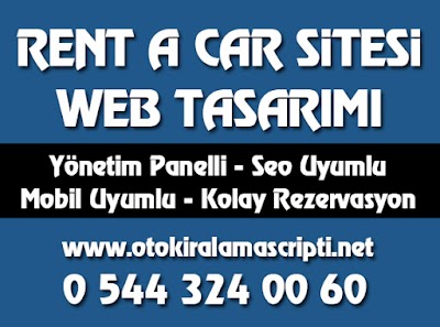 Hazır Rent a Car Sitesi Web Tasarımı