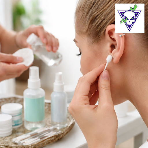 Got a fresh piercing and worried about aftercare? At Ink Voltage Tattoo & Piercing Ghatkopar Chem…