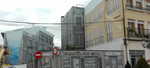 Pintura Ilusionista Plaza Constitución Logo