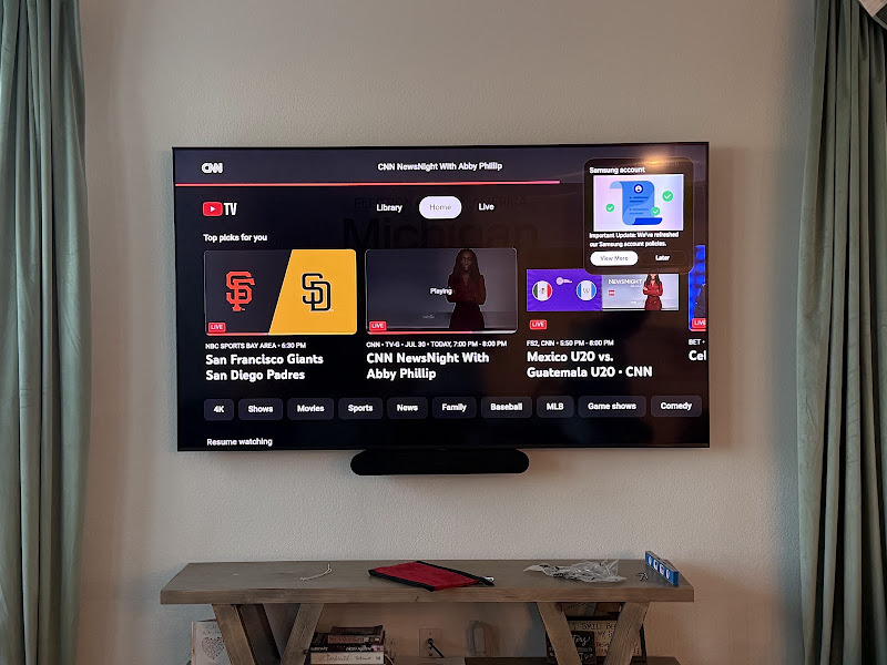ProMount TV installation project in Sacramento
