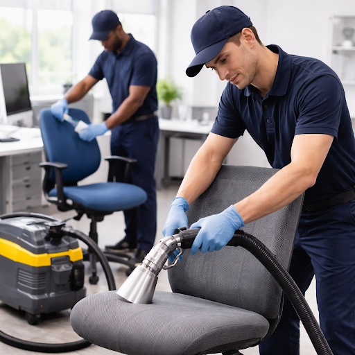 Dusty office chairs, stained sofas or dull carpets making your workspace look tired? Excellent Cl… post image