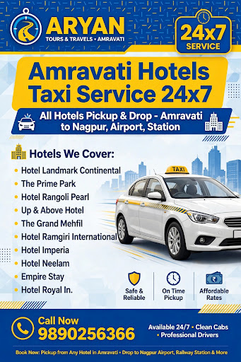 > 🏨 *AMRAVATI KE SABHI HOTELS KE LIYE 24x7 TAXI SERVICE* 🚕 post image