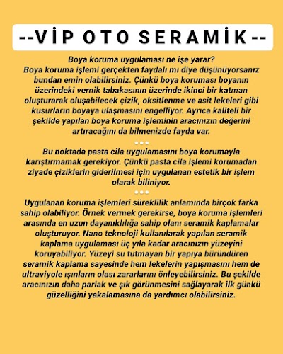 VİP OTO SERAMİK